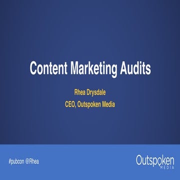 Sales Funnel & Content Marketing Audits 