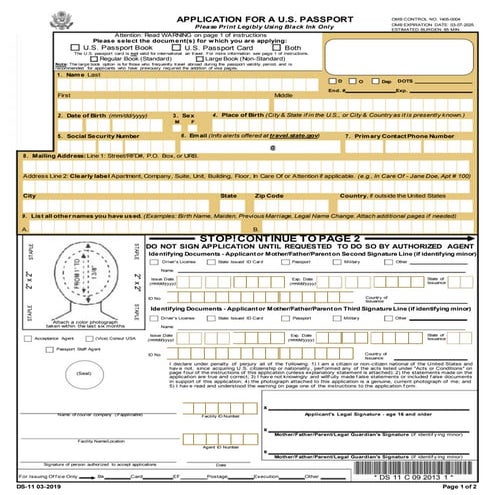 Passport applicationcomplete | PDF