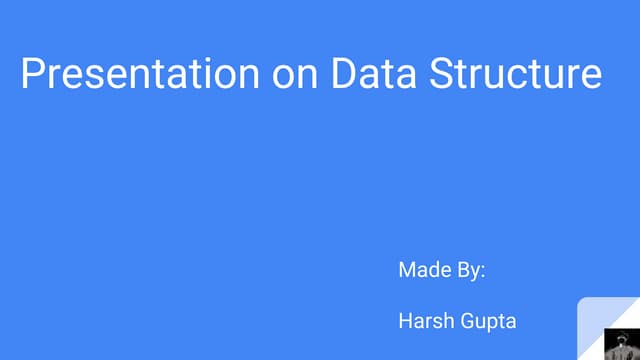 Data Structure | PPT
