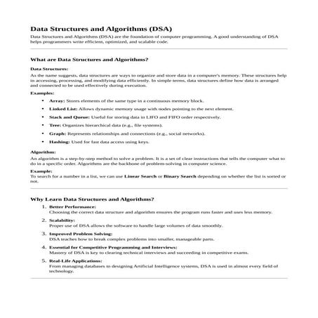 Data Structures and Algorithm - Module 1.pptx
