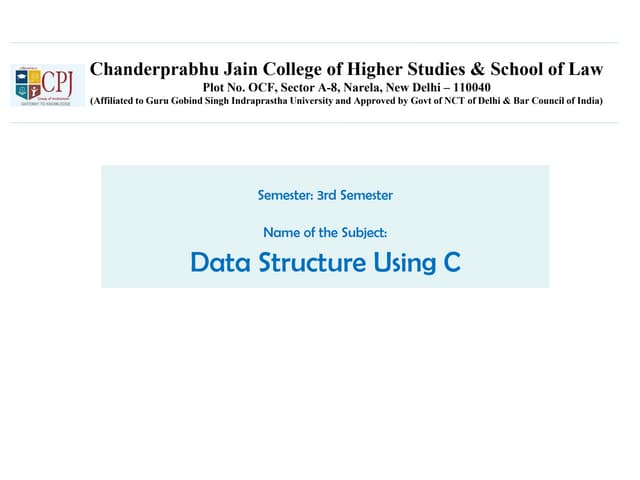 Data Structure Using C | PDF | Programming Languages | Computing