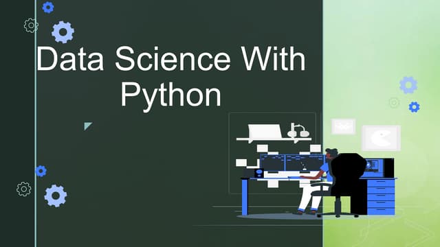 Data Science with Python Libraries