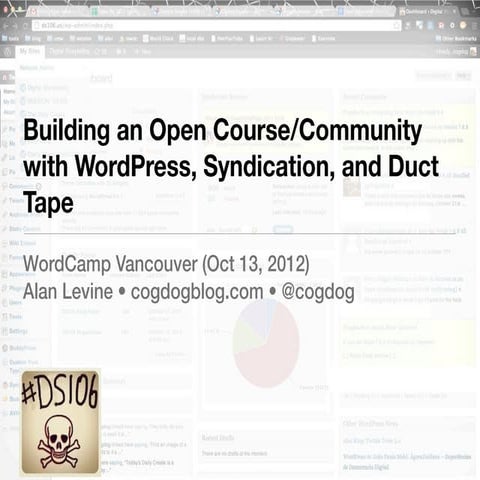 Building an Open Course/Community with WordPress, Syndication, and Duct Tape