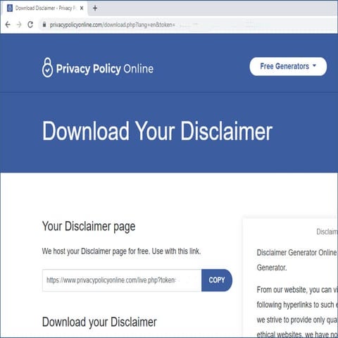 cara membuat disclaimer di blogger | PPT