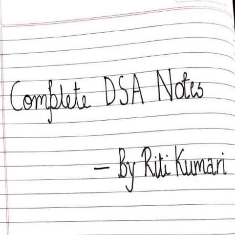 DSA Handwritten Notes (using C/C++ examples).pdf