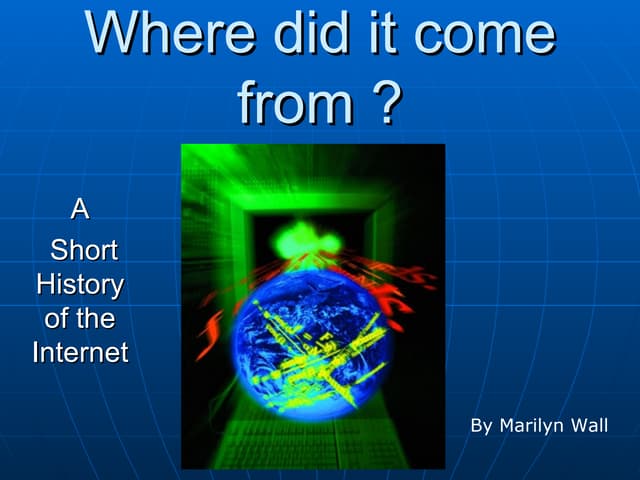 Dsa Workshop Internet Historfinal