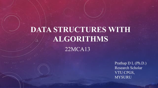 data structures with algorithms  vtu 2023 notes.pptx