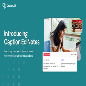 Caption.Ed Notes - Information for DSA Assessors