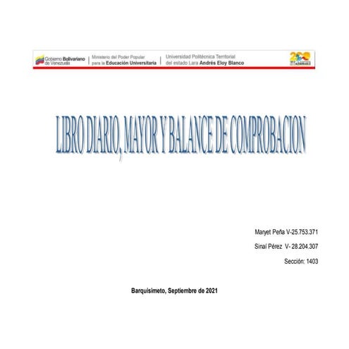 Ejercicio de contabilidad