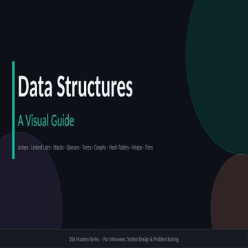 Comprehensive Visual Guide to Essential Data Structures for Efficient ...