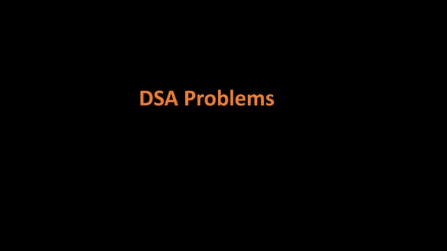 Essential Problems Every Developer Should Know in Data Structures and Algorithms