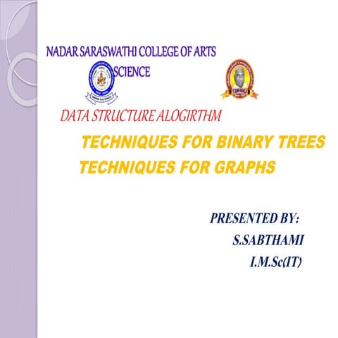 Data structure and algorithm | PPT