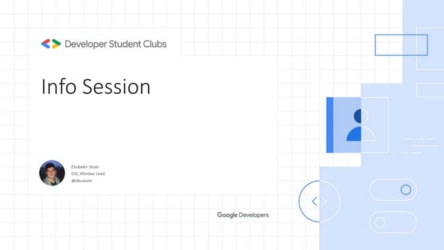 DSC Altinbas Info Session