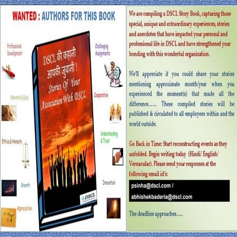 DSCL Story Book | PPS