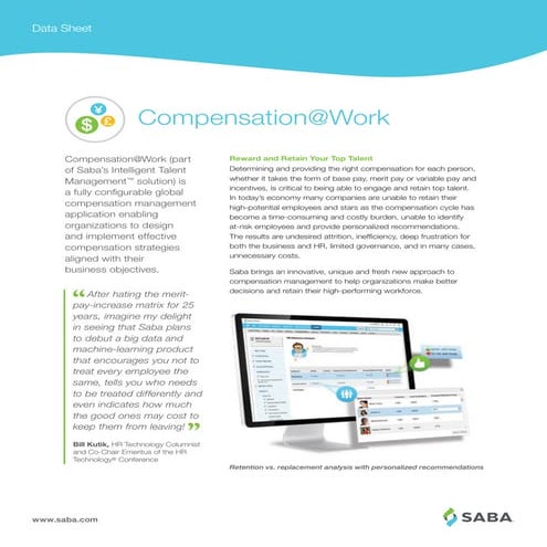 Saba Compensation@Work