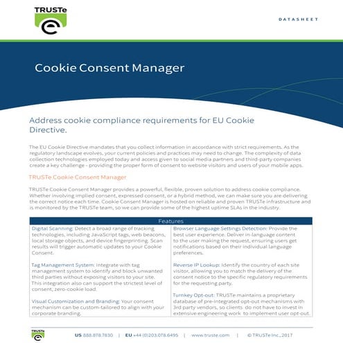 TrustArc Webinar - Cookie and Trackers: Understanding the Technology ...