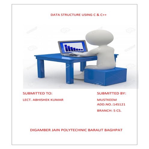 DATA STRUCTURE USING C & C++ | PDF
