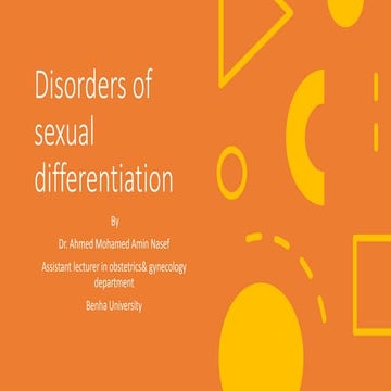 DSD (Disorders of sexual development), Intersex.pptx