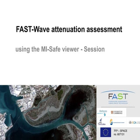 DSD-INT 2015 - Foreshore wave attenuation modelling with Xbeach using EO data...