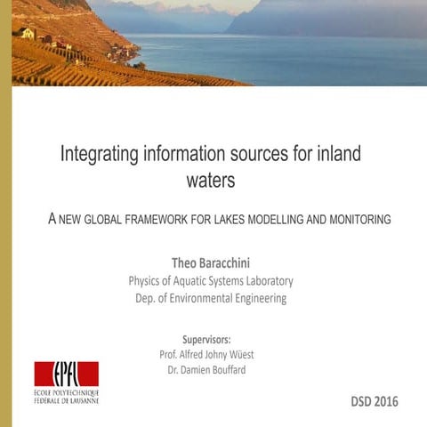 DSD-INT 2016 Integrating information sources for inland waters modelling - Ba...