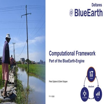 DSD-INT 2020 Computational Framework - Part of the BlueEarth-Engine