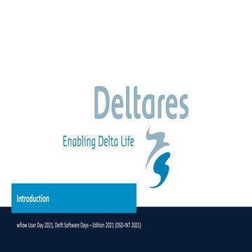 DSD-INT 2021 wflow User Day - Introduction - Russell