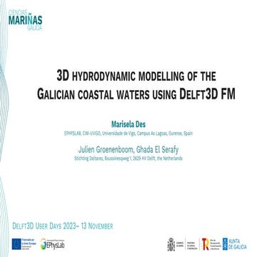 DSD-INT 2023 3D hydrodynamic modelling of the Galician coastal waters using D...