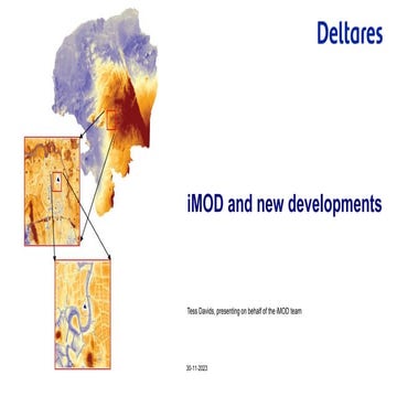 DSD-INT 2022 iMOD User Day Welcome and programme - Kroon | PDF