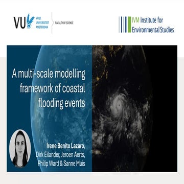 DSD-INT 2025 A multiscale modelling framework of coastal flooding events- Benito