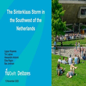 DSD-INT 2025 The Sinterklaas Storm in the Southwest of the Netherlands - Wope...