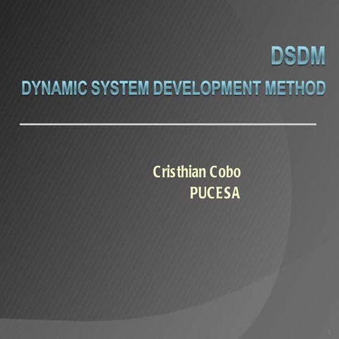 Metodologia DSDM