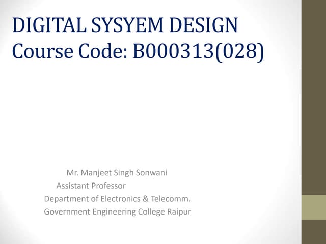  Minimization Technique .ppt