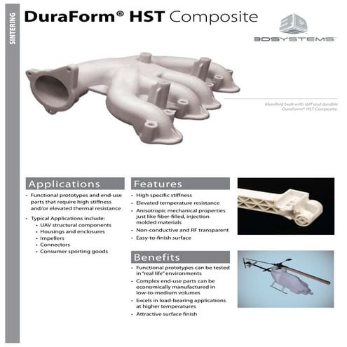 DuraForm HST Composite - SLS Systems - Material properties (EN)