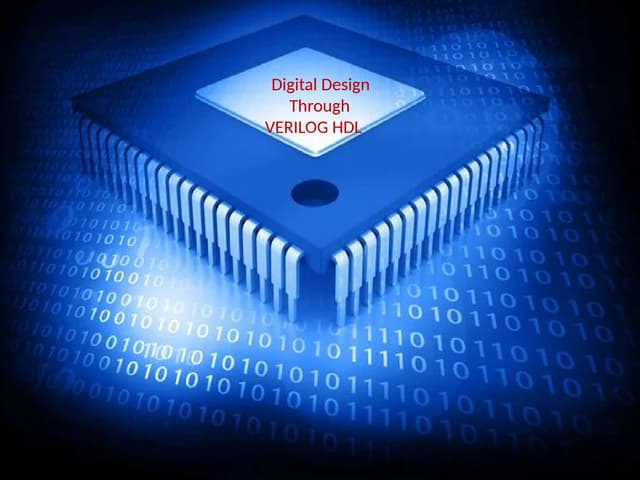 DSD using VERILOG FOR ENGINEERING STUDENTS