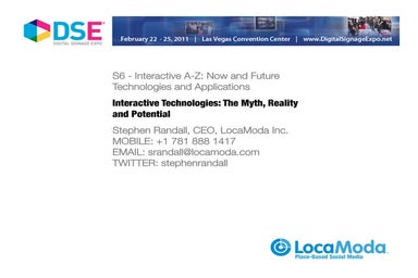 Screenmediaexpo keynote may_2011