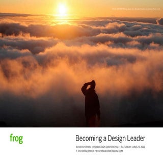 Becoming a Design Leader