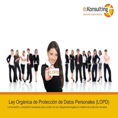 dskonsulting presentación servicios LOPD