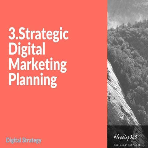 Strategic Digital Marketing Planning Framework