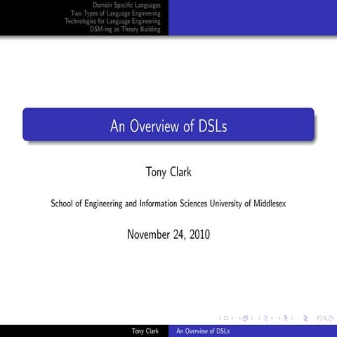 Dsl overview