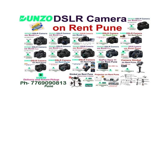 Canon 700 d dslr camera on rent pune | PDF