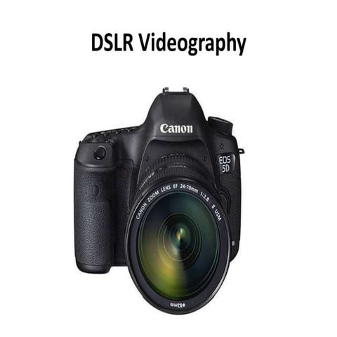 Dslr presentation1