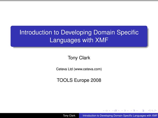 Dsl tutorial