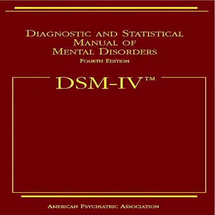 DSM IV TR 2000