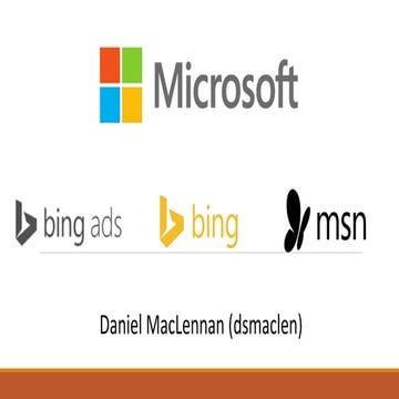 Microsoft presentation (EECS441, dsmaclen)