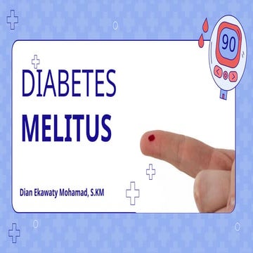 DIABETES SELF MANAGEMENT EDUCATION PPT EDUKASI | PPTX