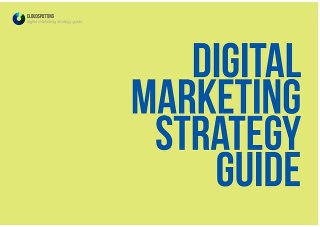 Digital Marketing Strategy Guide