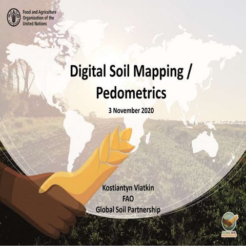 Digital Soil Mapping/ Pedomterics 