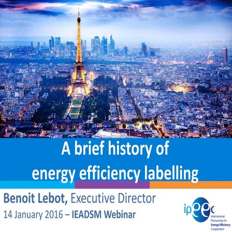A brief history of energy efficiency labelling