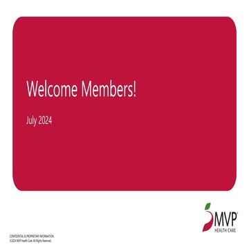 MVP DualAccess Member Webinar Presentation