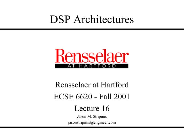 DSP architecture